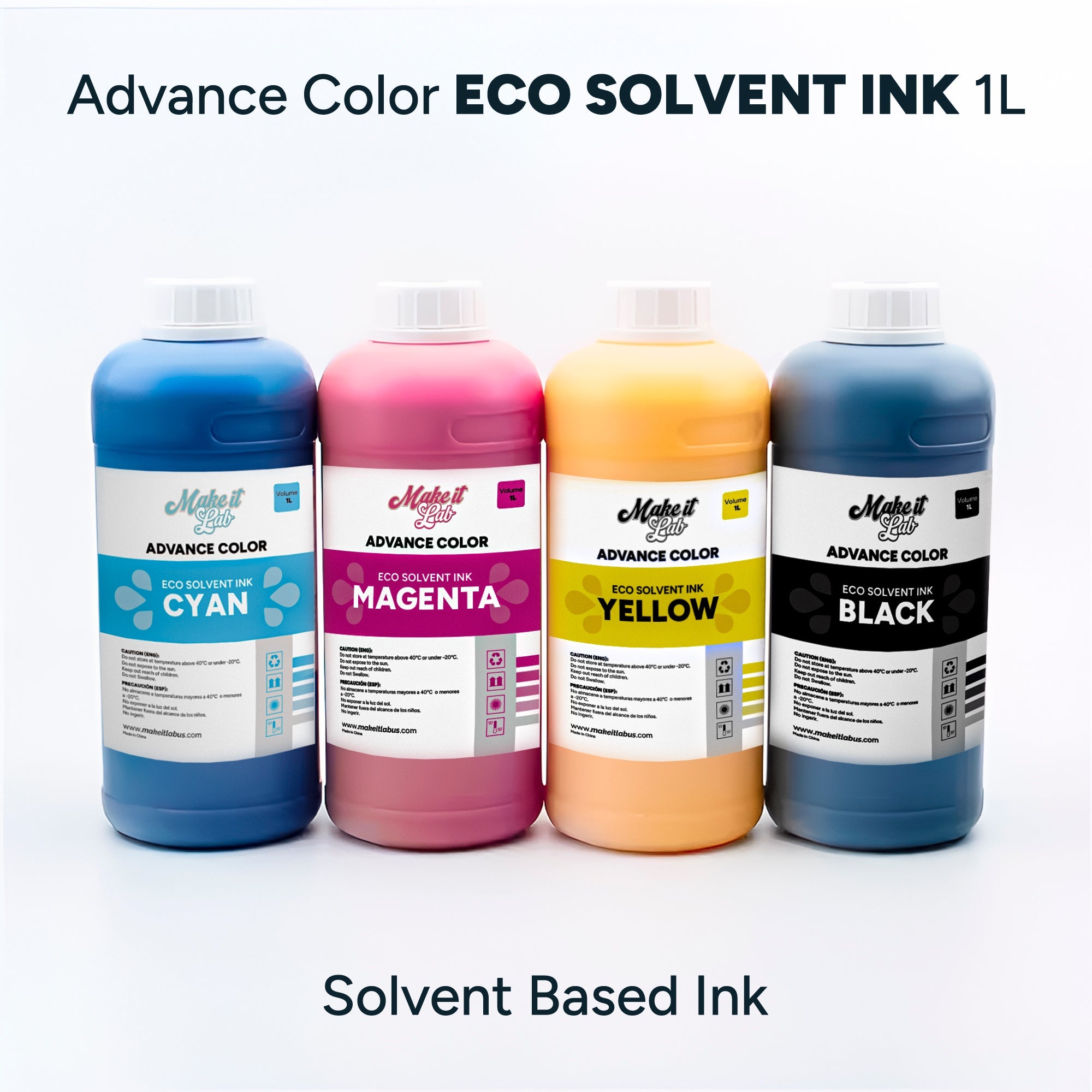 Printing Ink Lab Eco-Solvent Inks 1000ML - Make It Lab