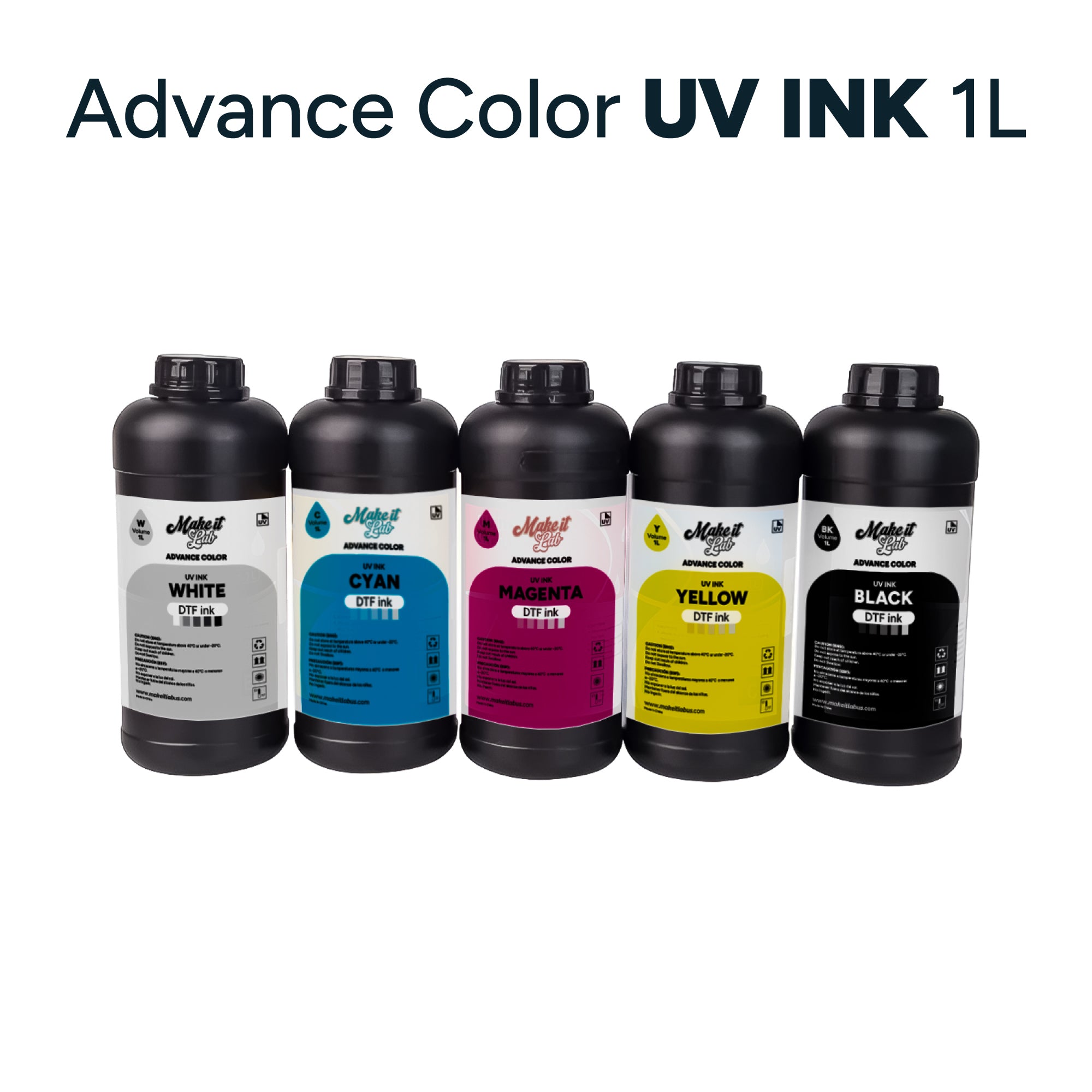UV DTF Inks 500ML- Make It Lab