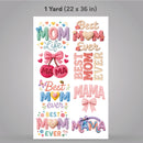 Printed DTF Sheets by Yards - Mother's Day Pack2