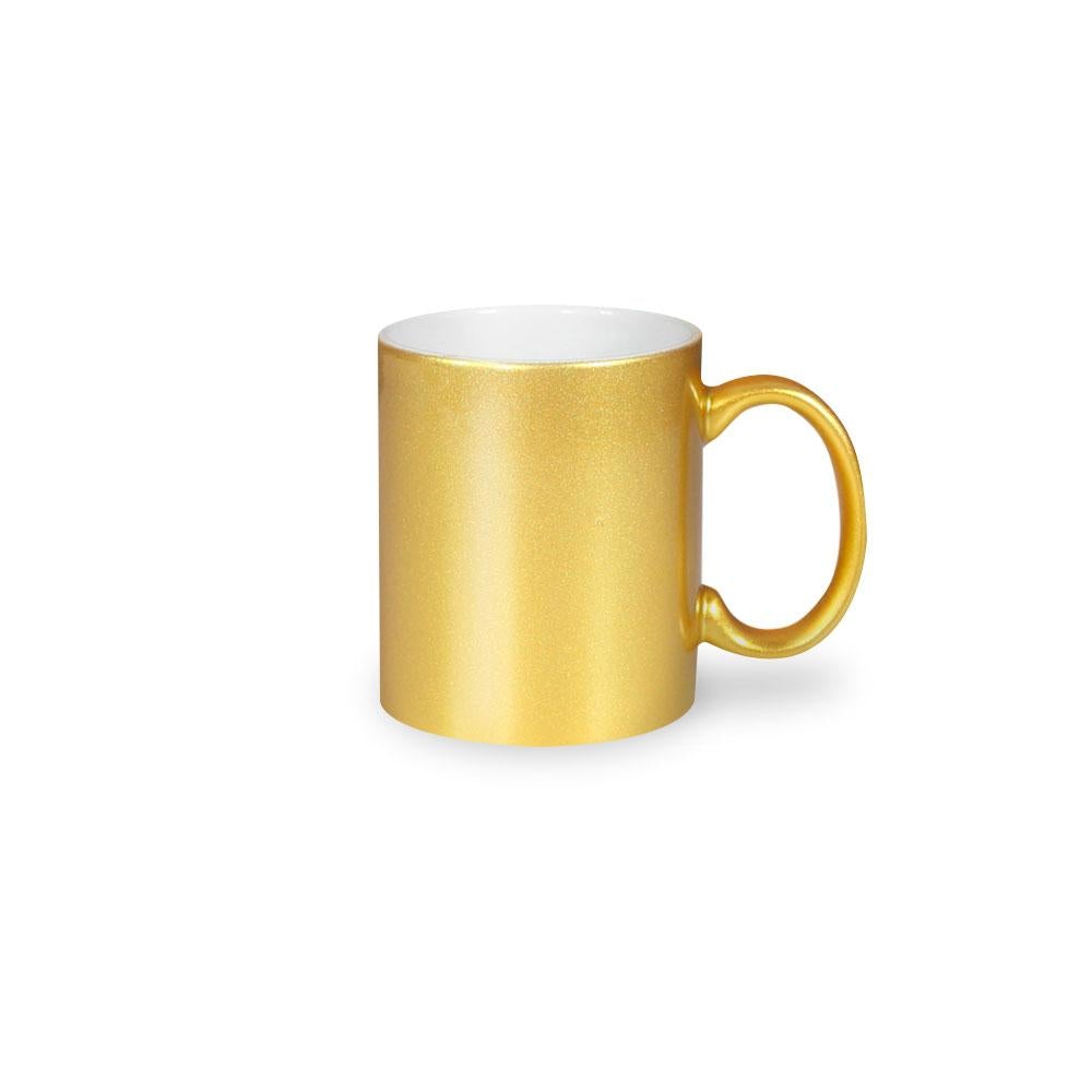 Gold Sublimation Mug 11 Oz