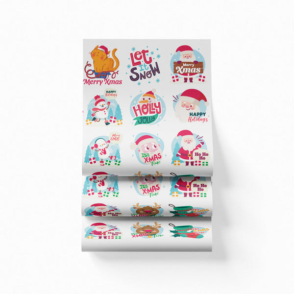 UV DTF Sticker Pack Christmas Special: Bring Magic to Your Celebrations!