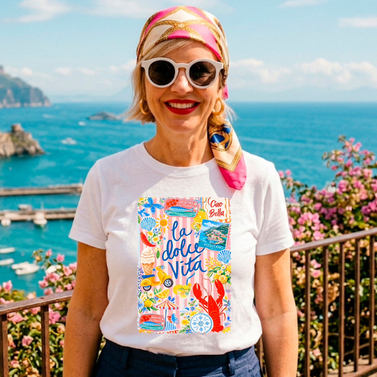 Printed DTF Sheets by Yards - La Dolce Vita – Italian Summer