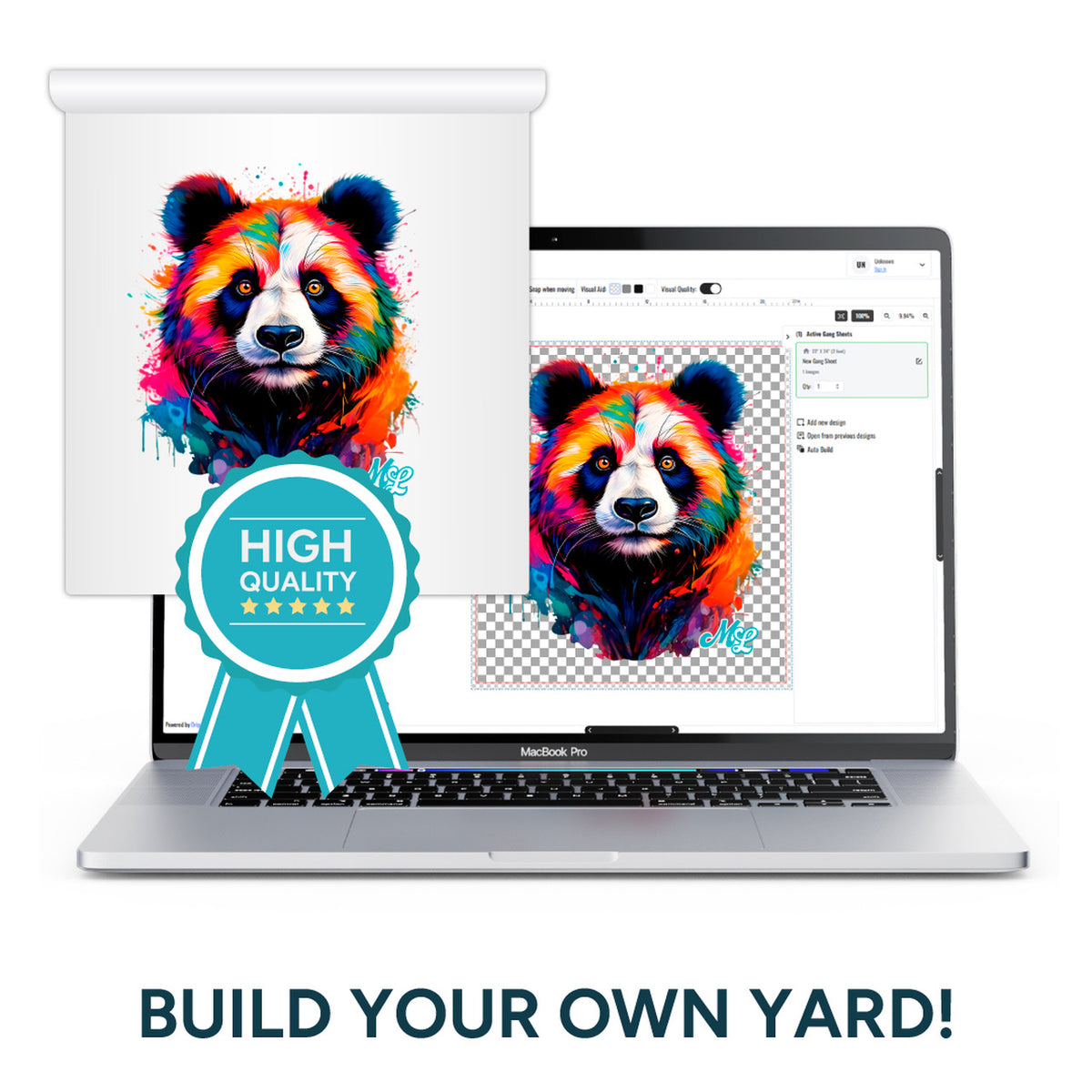 Same Day Printing - Sublimation Gang Sheet Builder