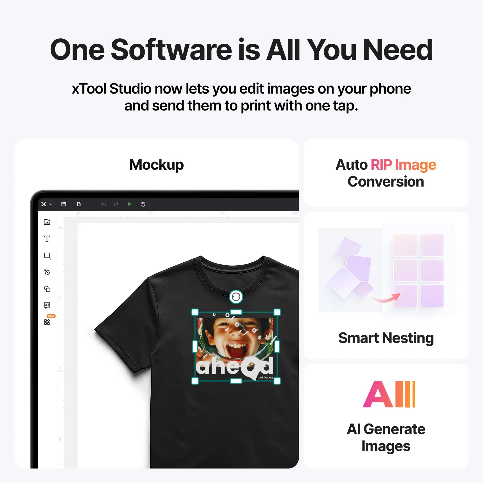 xTool Apparel Printer Plus