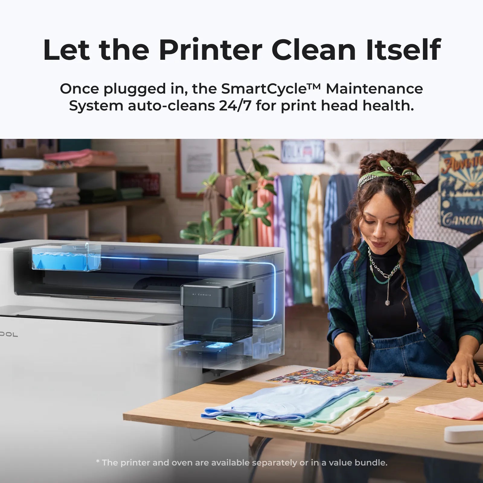 xTool Apparel Printer Plus