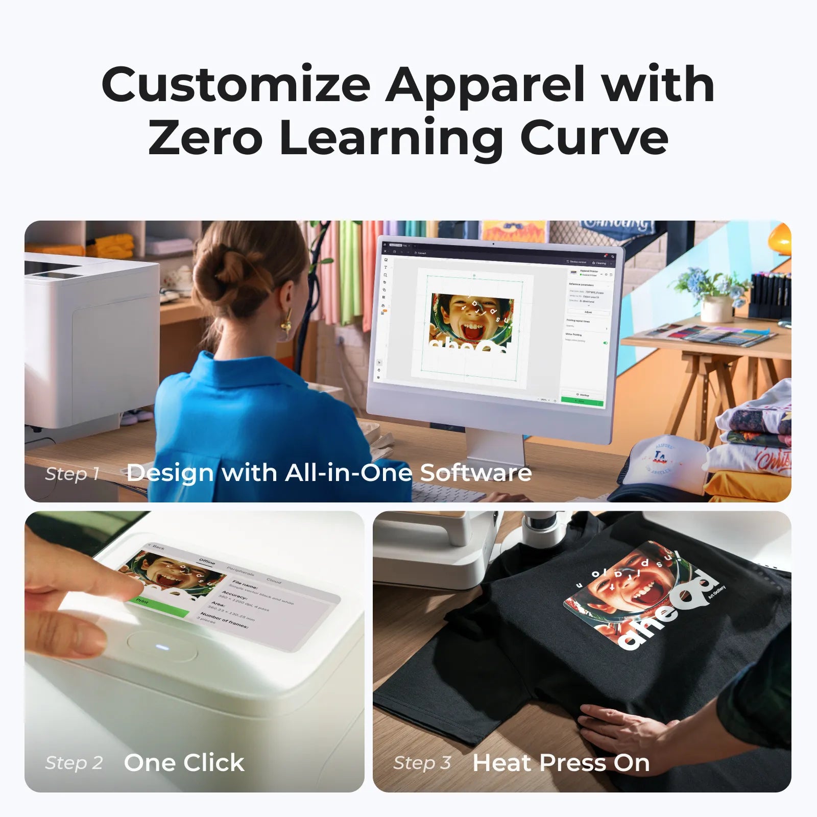xTool Apparel Printer Plus