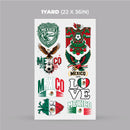 Printed DTF Sheets by Yards - World Cup 2026 MEXICO