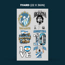 Printed DTF Sheets by Yards - World Cup 2026 ARGENTINA 1