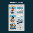 Printed DTF Sheets by Yards - World Cup 2026 ARGENTINA 3