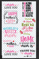 Printed DTF Sheets by Yards - Mother's Day Pack3