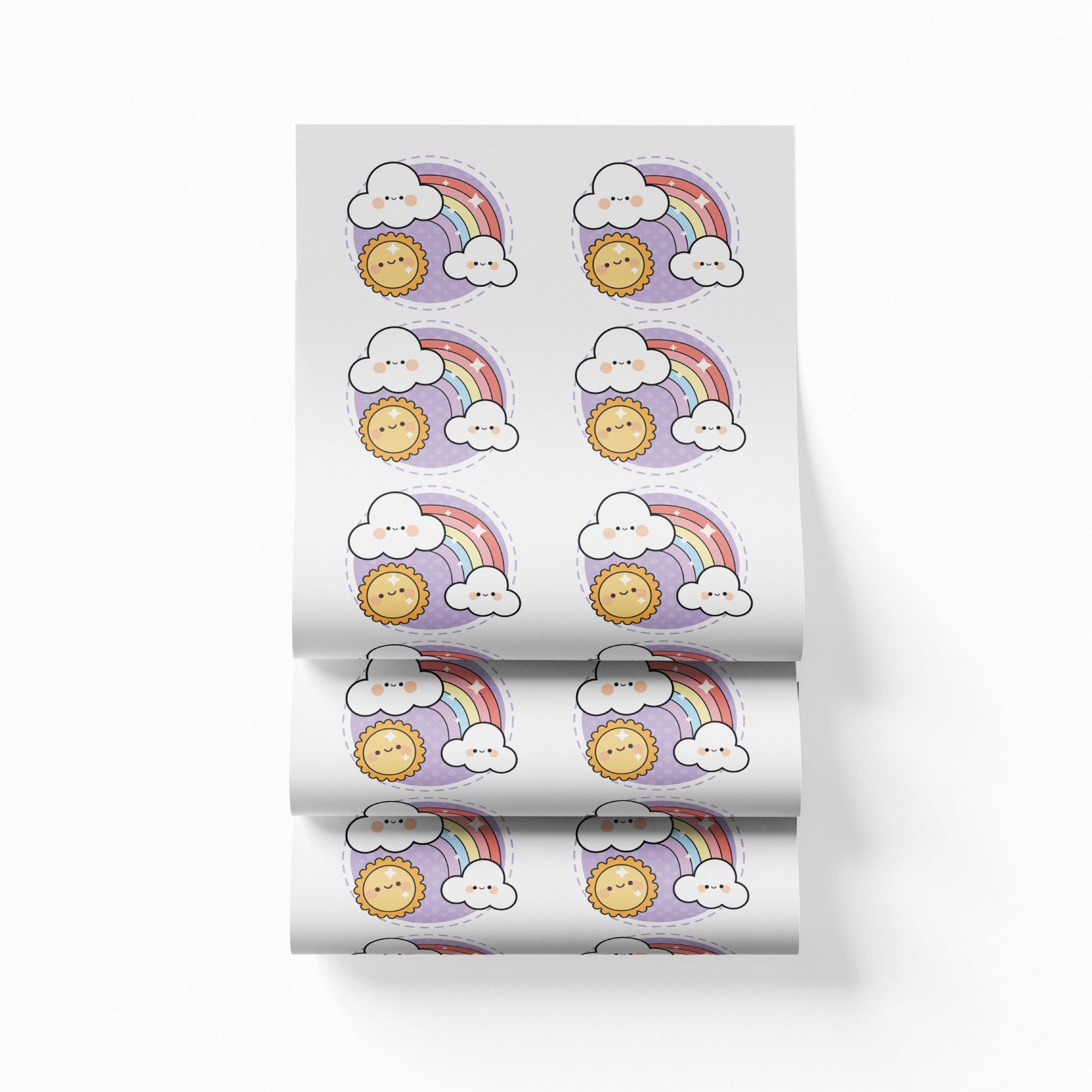 Sublimation Sheets Printed By Yards - Cute 1