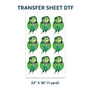 Printed DTF Sheets by Yards - Disgust inside out