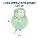 Printed DTF Sheets by Yards - Disgust inside out