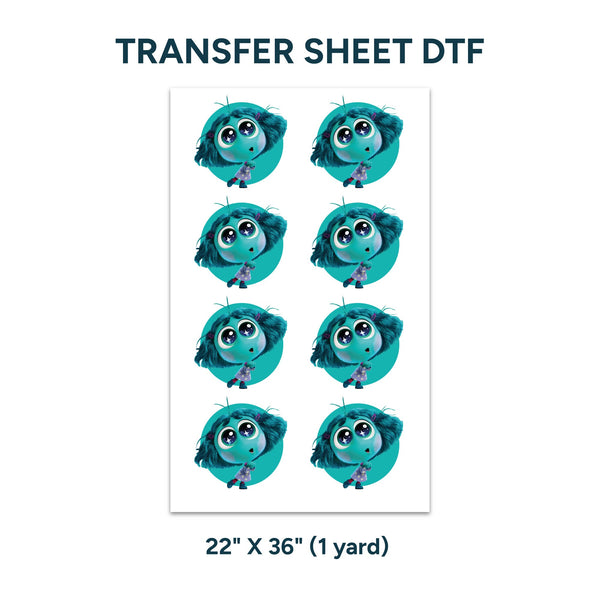 Printed DTF Sheets by Yards - Envy Inside Out