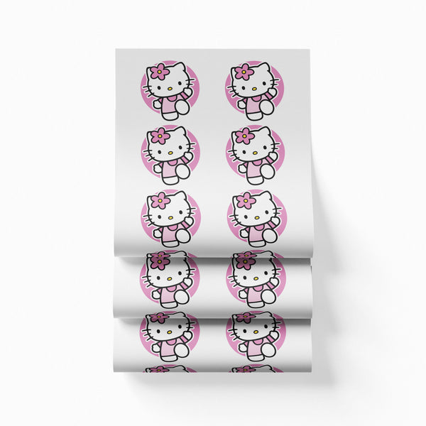 Sublimation Sheets Printed By Yards - Hello Kitty