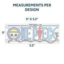 Printed DTF Sheets by Yards - One Piece Logo