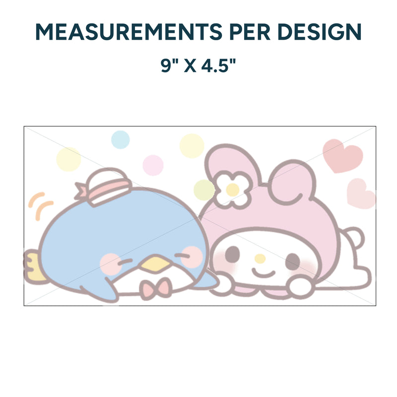 Sublimation Sheets Printed By Yards - Sanrio