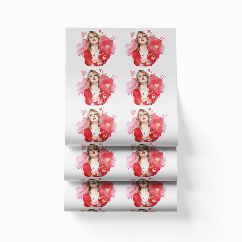 Sublimation Sheets Printed By Yards -  Taylor Swift 1