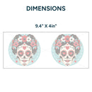 UV DTF WRAP LIBBEY CUP - Día de muertos diseño 2