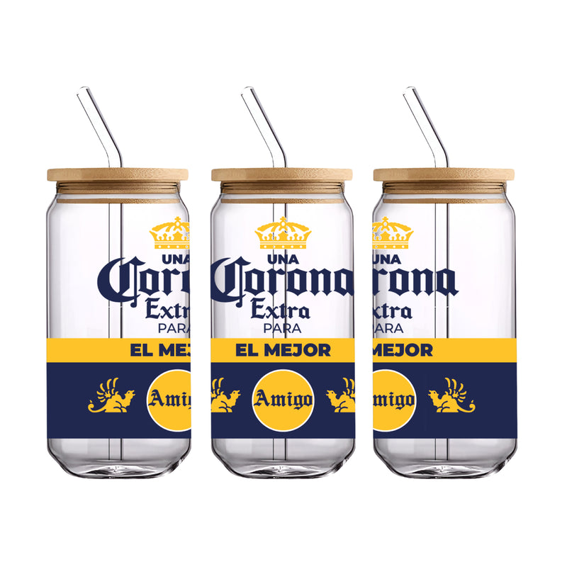 UV DTF WRAP LIBBEY CUP - Corona (The best friend)