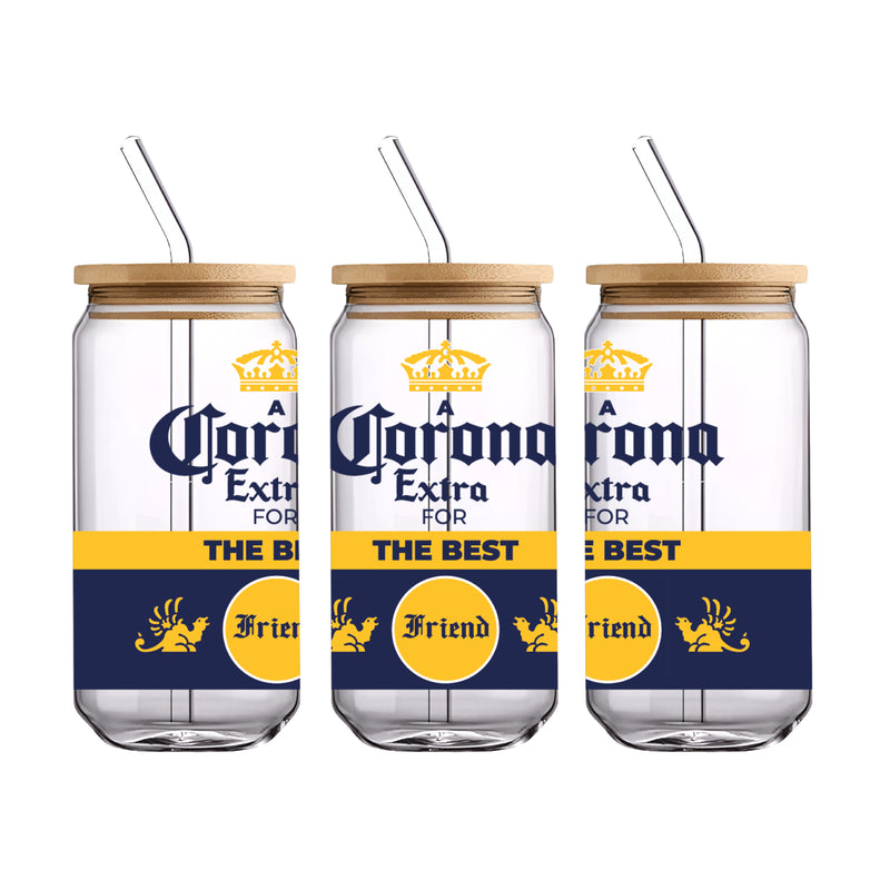 UV DTF WRAP LIBBEY CUP - Corona (The best friend)