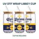 UV DTF WRAP LIBBEY CUP - Corona (The best friend)
