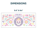 UV DTF WRAP LIBBEY CUP - Día de muertos diseño 4
