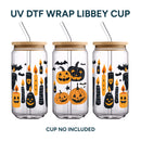 UV DTF WRAP LIBBEY CUP - Halloween diseño 4