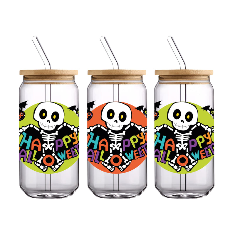 UV DTF WRAP LIBBEY CUP - Halloween diseño 6