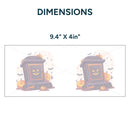 UV DTF WRAP LIBBEY CUP - Halloween diseño 8