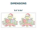 UV DTF WRAP LIBBEY CUP - Christmas design 2