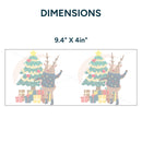 UV DTF WRAP LIBBEY CUP - Christmas design 4