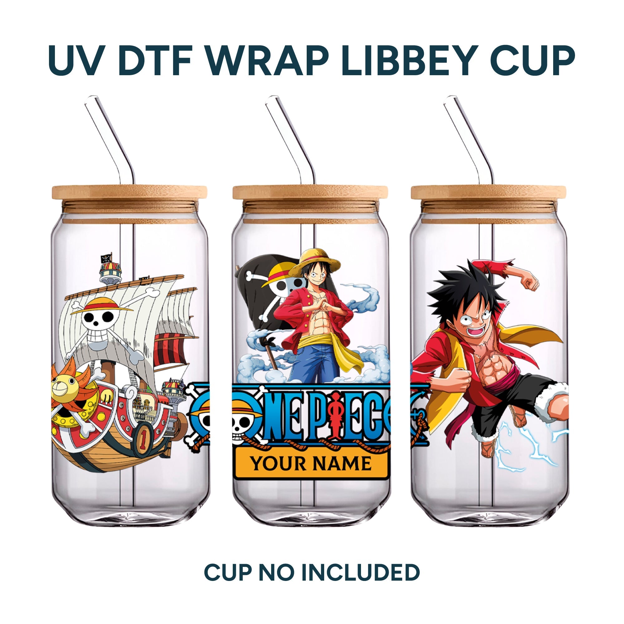 UV DTF WRAP LIBBEY CUP - One Piece