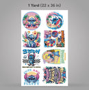 Printed DTF Sheets by Yards - Stich Designs NEW 2