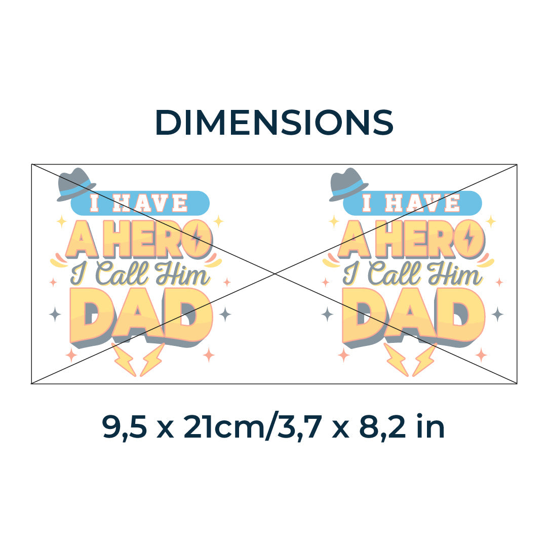 UV DTF PRINT - Fathers Day