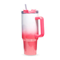 40 Oz. Insulated Tumbler with Handle and Straw Lid