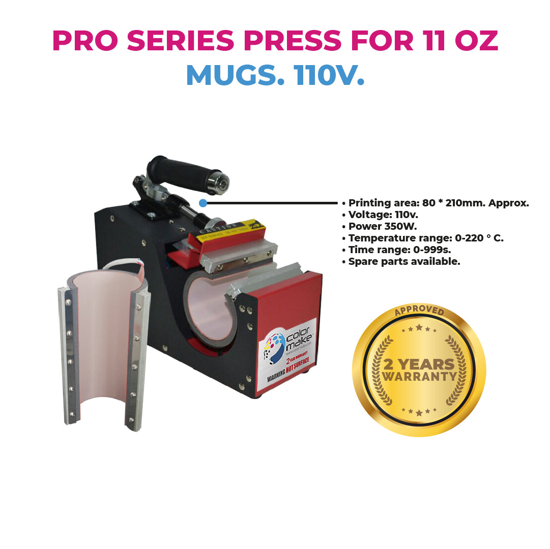 Pro series press for 11 oz. Mugs. 110V.