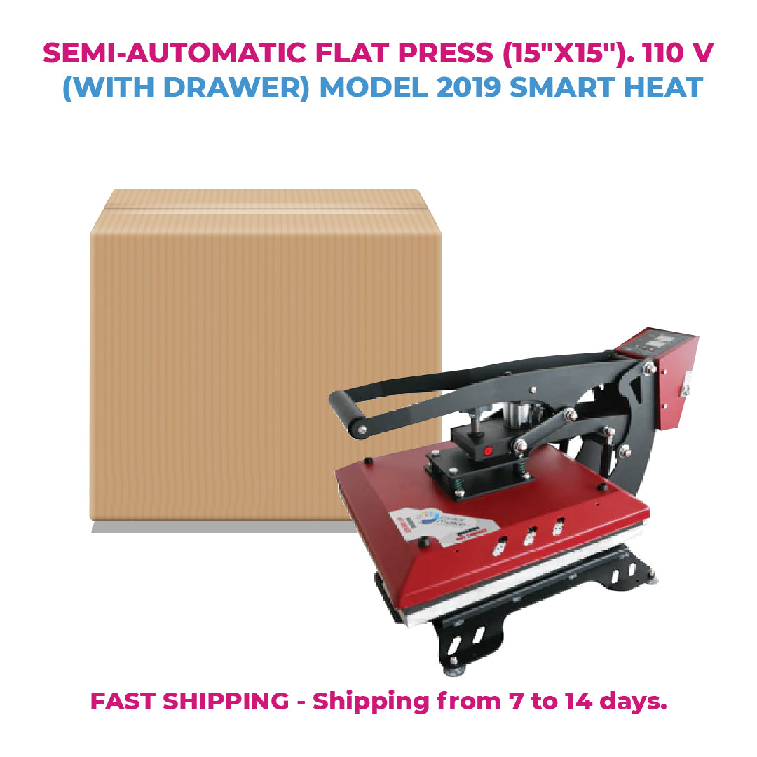 Semi-automatic flat press  (15