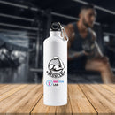 20 oz white sports bottle